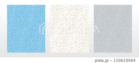 Set of abstract geometric patterns. Seamless vector backgrounds. Colored ornaments Graphic modern patterns Simple lattice graphic design 110628984