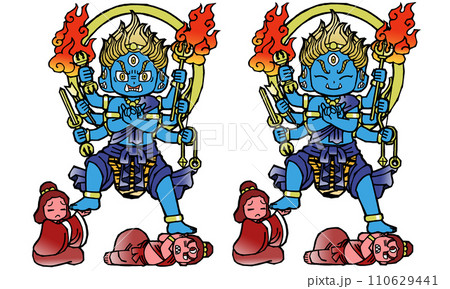 セット・降三世明王 110629441