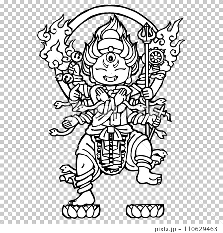 Gundari Myoo（微笑，單色） 110629463