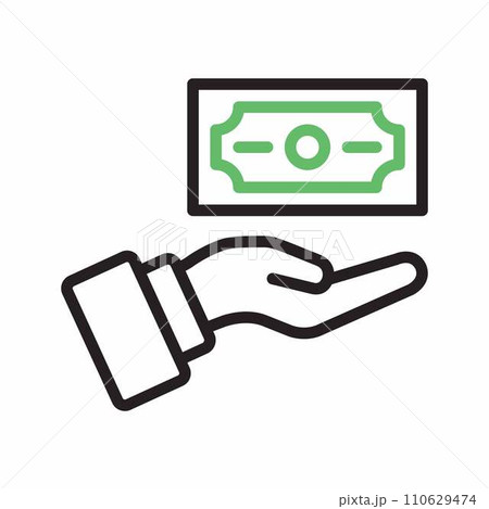 Funding icon vector image. 110629474
