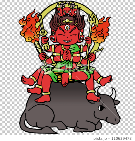 大威徳明王(笑顔 大威徳明王(笑顔 110629478