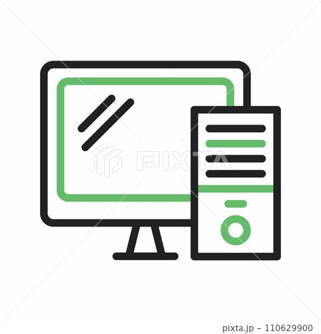Computer icon vector image. 110629900