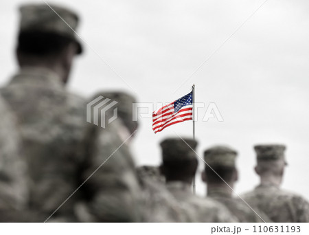 Memorial day. Veterans Day. US soldiers. US Army. The United States Armed Forces. Military forces of the United States of America. 110631193
