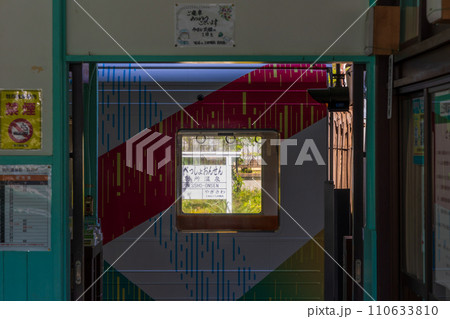 日本の駅舎　上田電鉄別所線　別所温泉駅 110633810