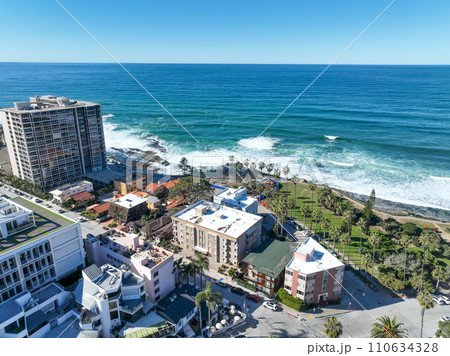 Aerial view of the La Jolla coastline, California, USA Aerial view of the La Jolla coastline, California, USA 110634328