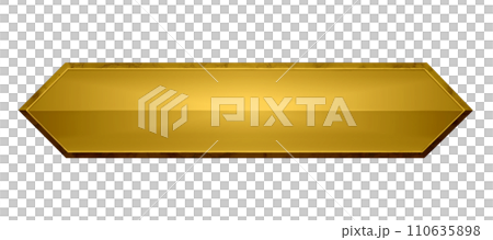 Luxury golden frame B 110635898