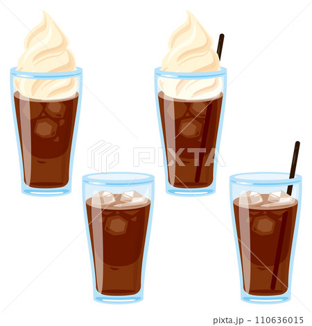 アイスココア　アイスコーヒー　セット 110636015