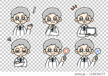 senior male doctor set senior male doctor set 110636277