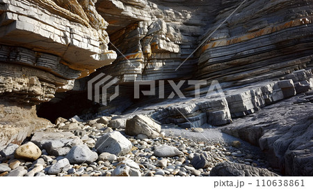 地球のアートワーク 鮮やかな地層の美 地球のアートワーク 鮮やかな地層の美 110638861