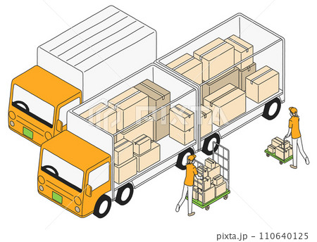 2024問題　宅配業者 110640125