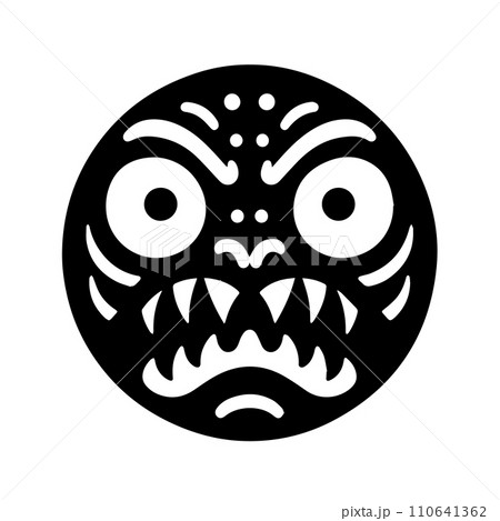 Angry Face Vector Design Angry Face Vector Design 110641362