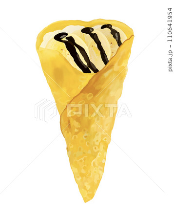 クレープ（バナナ） 110641954