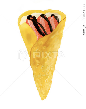 クレープ（いちご） 110641955