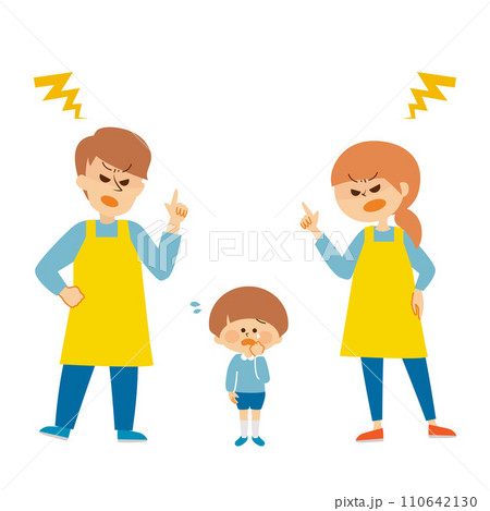 子供を怒る保育士 かわいいイラスト素材 子供を怒る保育士 かわいいイラスト素材 110642130