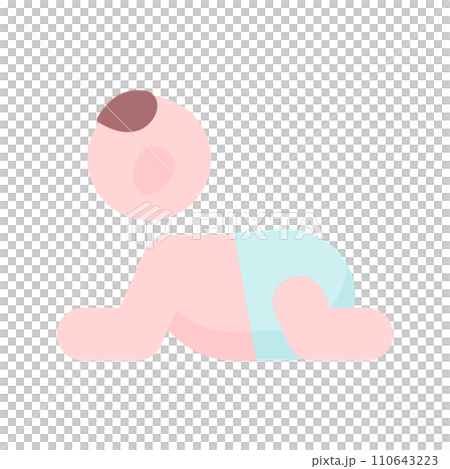 嬰兒爬行 110643223