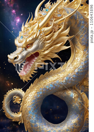 金龍開運画　龍神アート　金運　3Dアート 金龍開運画龍神アート金運3Dアート