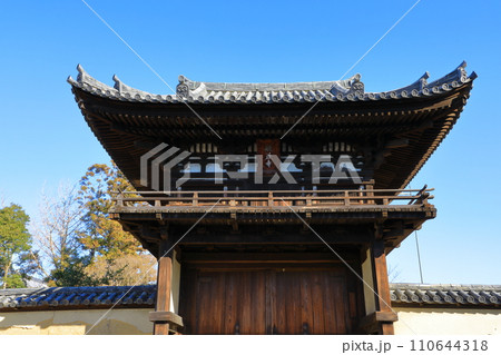 般若寺　国宝　楼門 110644318