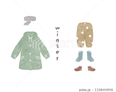 ファッションイラスト 110644956