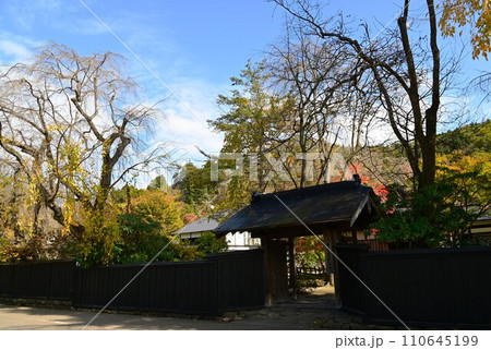 秋の角館武家屋敷 110645199