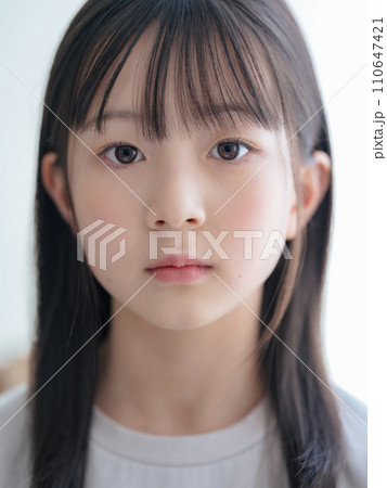 女の子のポートレート 110647421