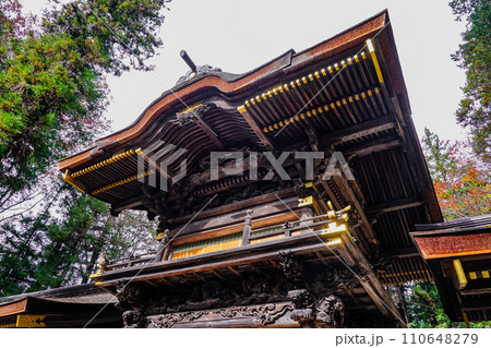 幣拝殿  諏訪大社下社春宮（長野県諏訪市） 110648279