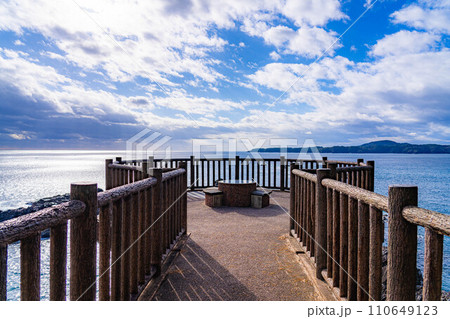 【海素材】碁石海岸の風景【岩手県】 110649123