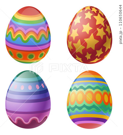 Easter Eggs Chocolate Egg Cartoon Drawing Easter Eggs Chocolate Egg Cartoon Drawing 110650644