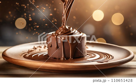 おいしいチョコレートケーキ（AI生成） 110651428