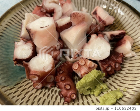 たこの刺身 たこの刺身 110652405