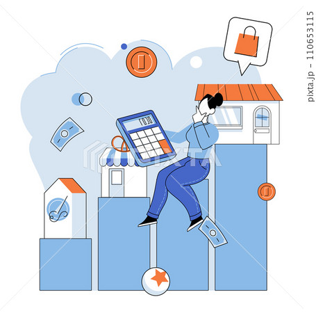 Tax information. Vector illustration. Credit for taxes paid in foreign jurisdictions may be available under certain circumstances Economic growth is influenced by tax policies and their impact Tax information. Vector illustration. Credit for taxes paid in foreign jurisdictions may be available under certain circumstances Economic growth is influenced by tax policies and their impact 110653115
