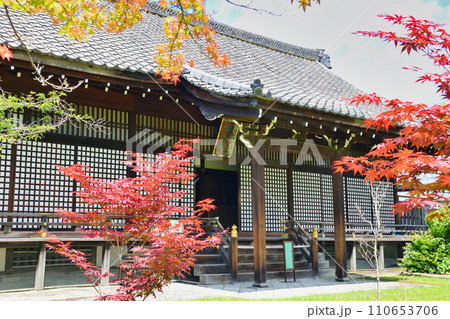 京都　勧修寺　宸殿（京都市山科区） 110653706