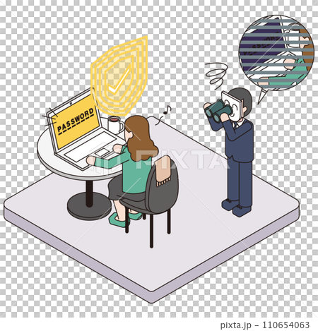 Isomeirasu has strong security, so your passwords can't be seen by criminals while you're working on your computer while you're away. Isomeirasu has strong security, so your passwords can't be seen by criminals while you're working on your computer while you're away. 110654063