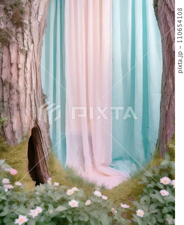 おとぎ話の森の中(AI生成) おとぎ話の森の中(AI生成) 110654108