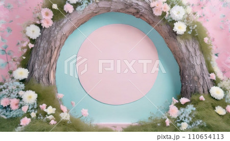 おとぎ話イメージの壁面素材（AI生成） 110654113