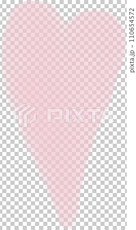 Watercolor heart 110654572