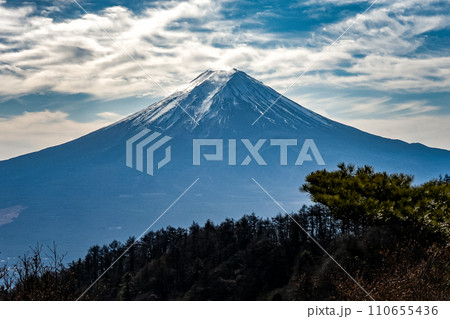三ツ峠山から望む富士山 三ツ峠山から望む富士山 110655436