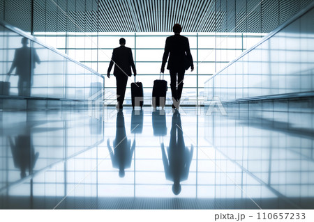professionals traveling for work, including airports 110657233