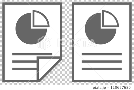 報告圖示灰色 報告圖示灰色 110657680