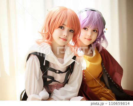 女性コスプレイヤー 女性コスプレイヤー 110659814