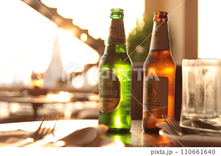 タイで代表的なビール 110661640