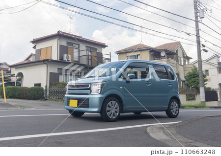トールワゴン　軽乗用車　道路走行 110663248