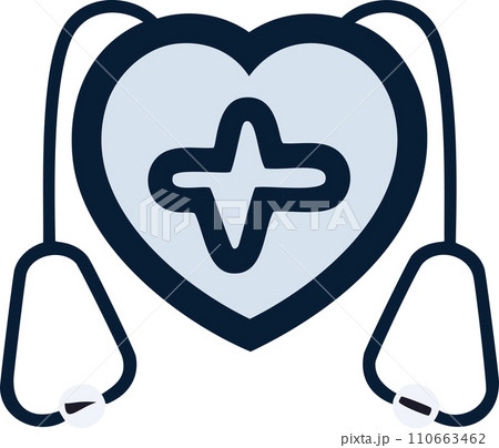 Heart. Stethoscope. World Health Day. Healthcare, health protection and global medicine poster. Illustration of world health day, international event. Stethoscope design. 7. April. Heart. Health. 2024 Heart. Stethoscope. World Health Day. Healthcare, health protection and global medicine poster. Illustration of world health day, international event. Stethoscope design. 7. April. Heart. Health. 2024 110663462