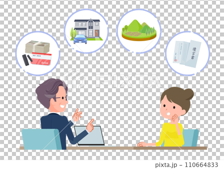 Scene to consult an expert. 110664833