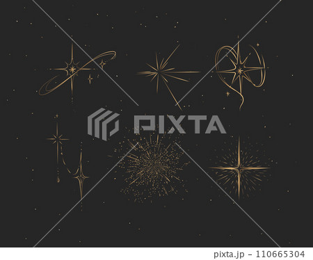 Different states of stars brown bg Different states of stars brown bg 110665304
