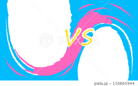 Versus purple challenge to competition template 110665944