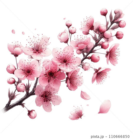 梅　桜　花見 110666850