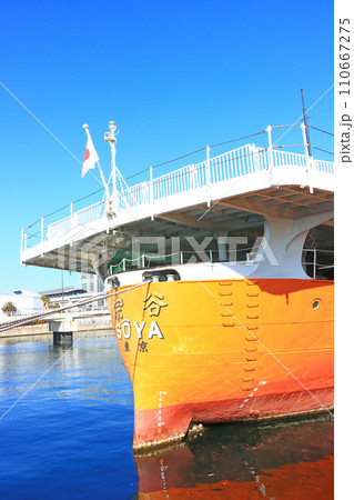 東京都品川区、南極観測船宗谷の風景 110667275