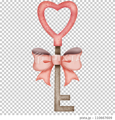 pink ribbon with a bow pink ribbon with a bow 110667609