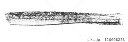 Black and gray pencil strokes isolated on a white background. Black and gray pencil strokes isolated on a white background. 110668228