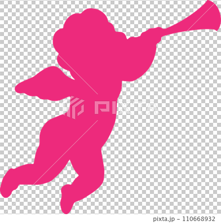 The cupid layout for valentine or love concept. 110668932